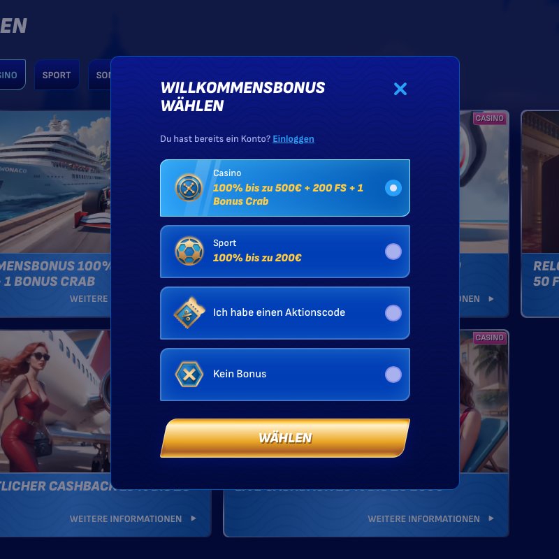 Wonaco bonus, wonaco Kundenservice